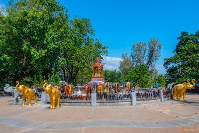 Vishnu Shrine at Phra Prom Area on Promthep Cape (DTHP0245)