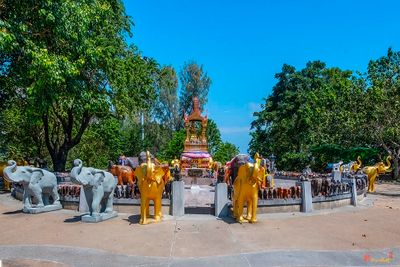 Vishnu Shrine at Phra Prom Area on Promthep Cape (DTHP0246)