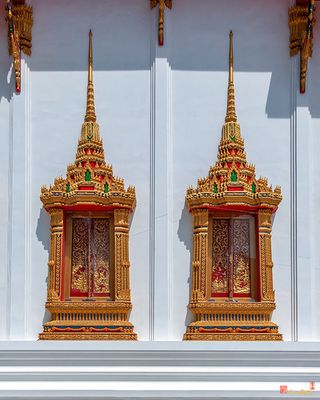Wat Luang Pu Supa Phra Ubosot Windows (DTHP0334)