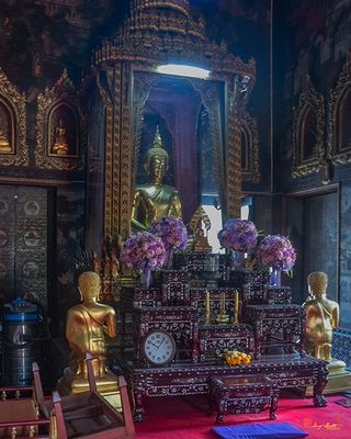 Wat Kan Matuyaram Phra Ubosot Principal Buddha Image (DTHB2534)
