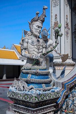 Wat Pariwas Ubosot Mythical Image Guardian (DTHB2622)