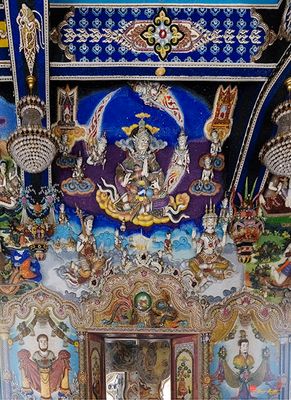 Wat Pariwas Ubosot Interior Paintings (DTHB2630)