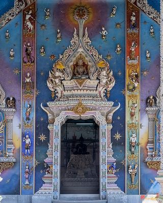 Wat Pariwas Wihan Entrance (DTHB2653)