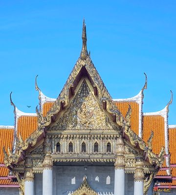 Wat Benchamabophit Phra Ubosot Gable (DTHB2659)