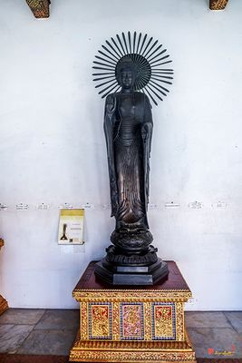 Wat Benchamabophit Phra Ubosot Gallery Buddha Image (DTHB2671)