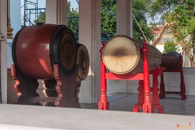 Wat Benchamabophit Drum Pavilion Drums (DTHB1247)