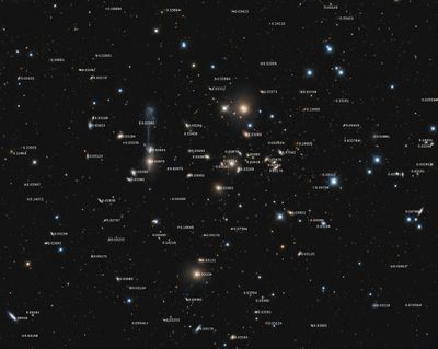 Abell 1185 Redshifts