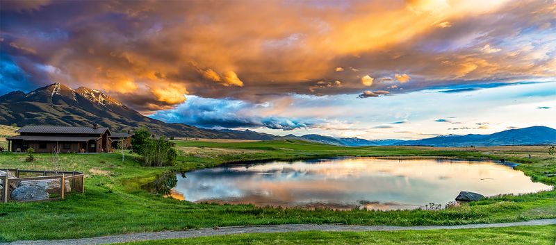 Sage Lodge Sunset