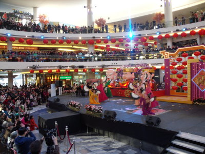 Chinese New Year at Aberdeen shopping mall