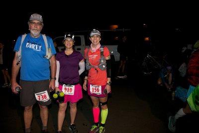 Reina and her running pals.