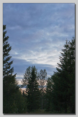 To the west