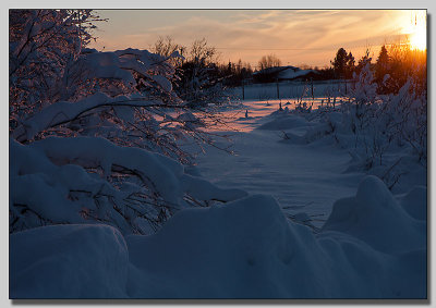 Low sun