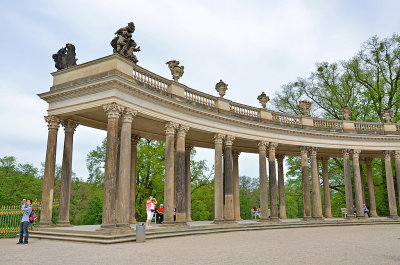 12_1 of the 2 segmented colonades outside Sanssouci.jpg