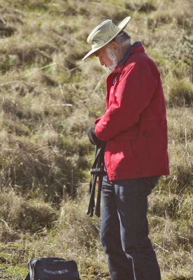 hiker with hat 2