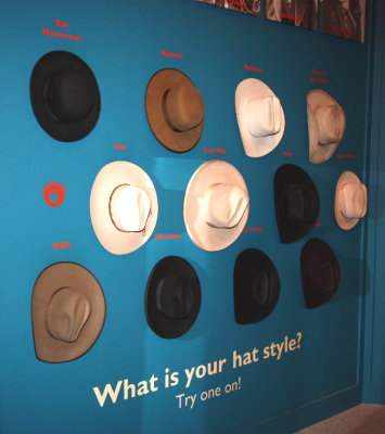 Western hat styles