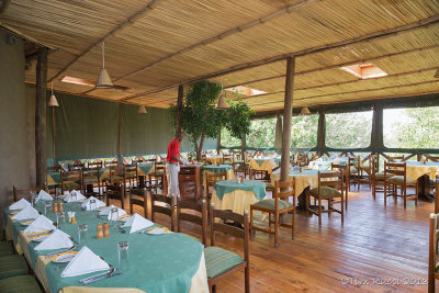 1DX10765 - Dining Area at the Serena Mara Lodge