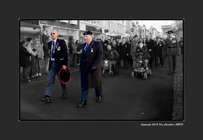 The President of the Colchester Branch of the British Legion 