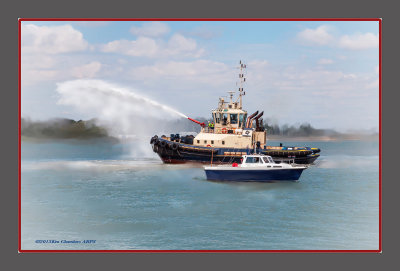 Fire Fighting Tug Boat 