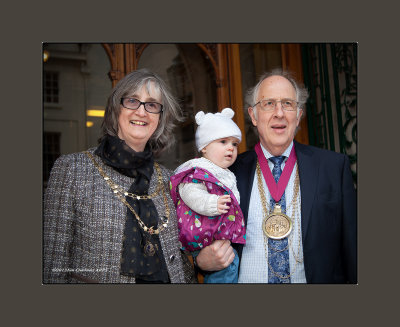 The Mayor & Mayoress of Colchester.