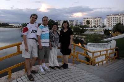 Family photos during holiday in Hainan Nov 2012