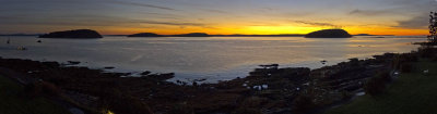 Bar Harbor Sunrise Panorama