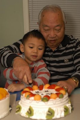 Celebrating Dad's Birthday 2013
