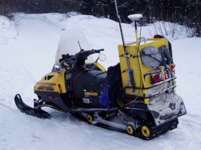 2004 Survey SnowMachine with gravity meter and GPS