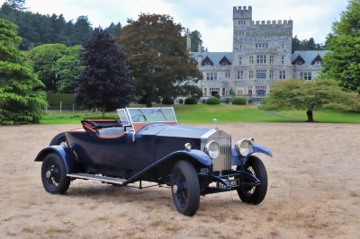 Roger's 1929 Rolls Royce at Royal Roads