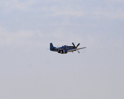 Nice shot of a P51D in D-Day colors