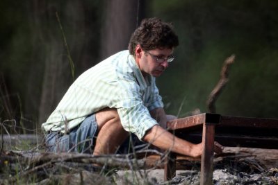 Preparing the Fireplace