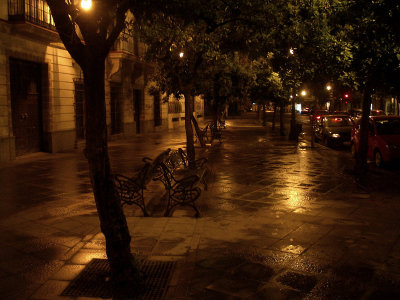 Jerez at night