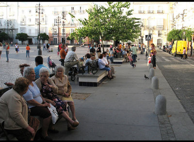 Plaza in Cadiz