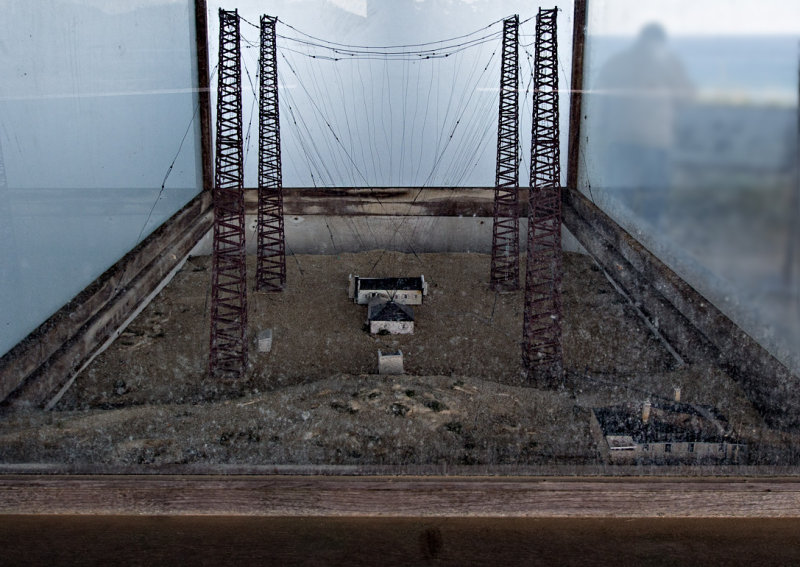 Model of original Marconi Station