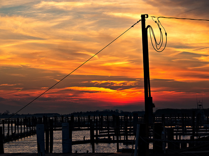 Sunset at the marina #3