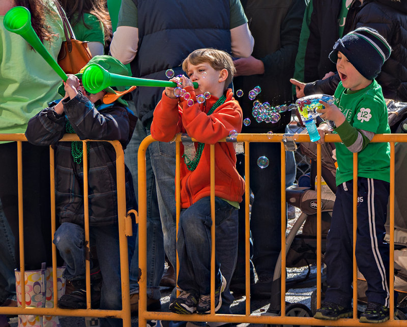 Kids love a parade.