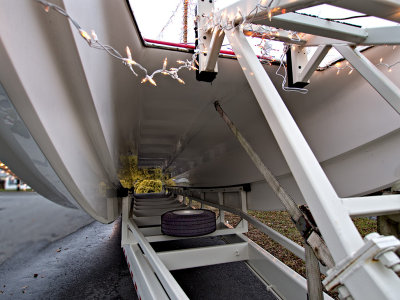Nor-Tech 5000 Catamaran #4 - underneath