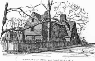 The House Of Seven Gables - Salem, Mass.