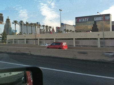 Las Vegas along the I-15 (trip home)