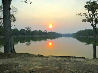 Leaving Angkor Thom