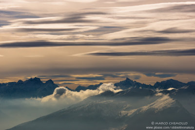 View from Alpe Berrio, Valle d'Aosta