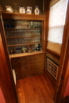 small wet bar room