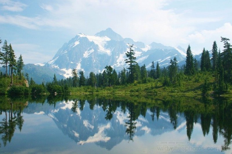 Mt bakers reflection