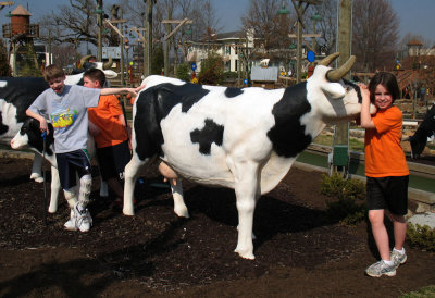 Old McDonald had a cow...
