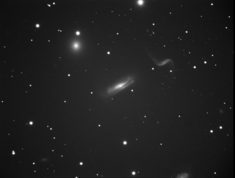 NGC3190 - Spiral galaxy in Leo 10-Dec-2012 (Hickson 44 group)