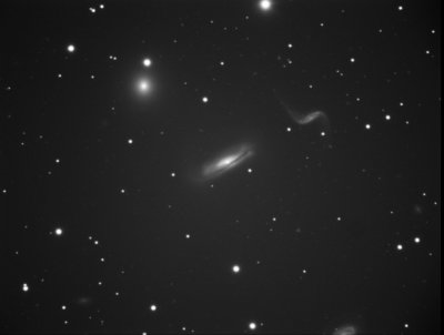 NGC3190 - Spiral galaxy in Leo 10-Dec-2012 (Hickson 44 group)