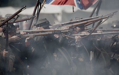 US Civil War Battle