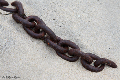 chain in the sand