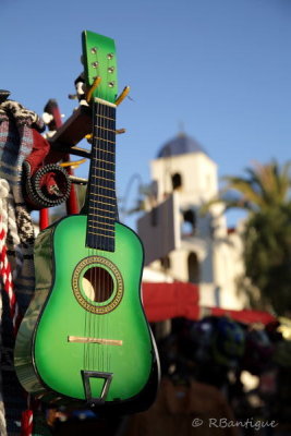 Guitar at Old Town vendor booth