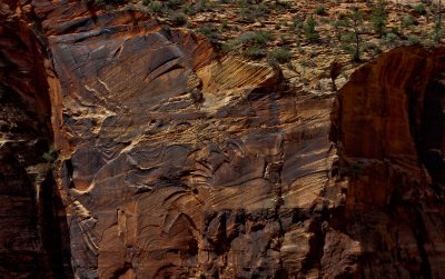 Wall at Emeral Pools