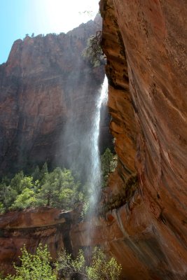 Waterfall at Emerald Pools